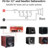 HiQltyla 350W 1-Way WEAH-86A 4 8 12") Bass Subwoofer Speaker Crossover, Adjustable Passive Crossover for HiFi Car/Home