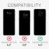 kwmobile TPU Silicone Case for Samsung Galaxy S9 Plus, Soft Finish Phone Cover in Arctic Night