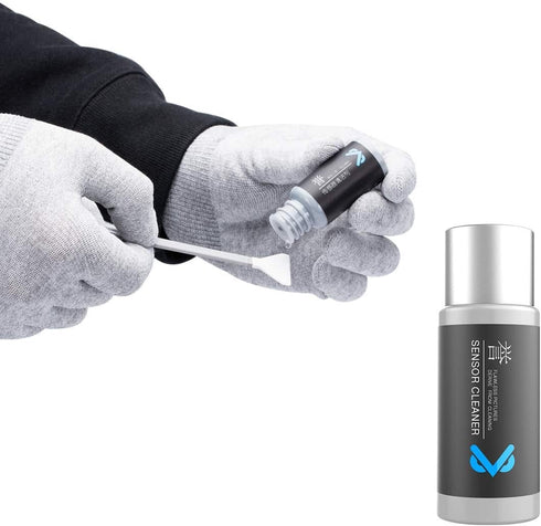 VSGO VS-S04E Camera Sensor Cleaning Kit, Professional Medium Format Camera Cleaning Kit with 12pcs Clean Swabs