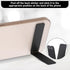 Ptwola 2 Pack Ultra-Thin Cell Phone Holder Adjustable Horizontal Phone Stand Invisible Foldable Desk Holder Mini Cell