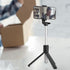 Generic Selfie Stick Tripod with Remote, Telescopic Travel Tripod, Phone with Wireless Remote, Stand, Portable, Sturdy