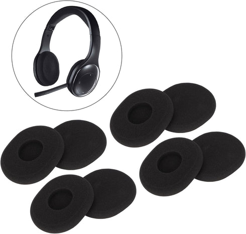 Headphone Ear Pads Noise Isolation, Soft Replacement Headset Ear Cushions for H800