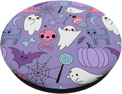 Pastel Goth Halloween Witchy Magical Spiritual Kawaii Ghost PopSockets Standard PopGrip
