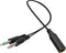3.5mm Headphone Splitter Cable: 1 Female to 2 Male for Aux, Mics, Earbuds, Gaming Headset, PC, Laptop, Tablet - Black