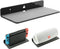 TXEsign Wall Shelf Speaker Stand, Small Acrylic Floating Speaker Shelf for Bluetooth Speaker, Webcam, Cell Phones