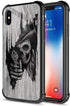 CARLOCA iPhone XR Case - Western Cowboy Skull Graphic Design, Shockproof Anti-Scratch Hard Back Case for Apple iPhone