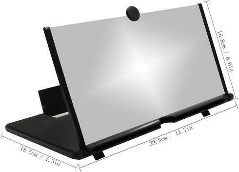 Ailenyun 14" Magnifier3D 14 inches) Mobile Phone Screen HD Mobile Phone Magnifier Projector Screen for Movies, Videos