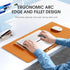 Transparent Acrylic Keyboard Stand and Touchpad Tray, Suitable for Apple Magic Keyboards and Touchpads
