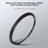 K&F Concept 18 Pieces Filter Ring Adapter Set, Camera Lens Filter Metal Stepping Rings Kit, Black