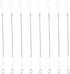 Goktvai 8pcs Elastic Tether Lanyard, Retractable Spring Coil Strap Anti-Lose Pen Leash for