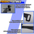 KITUREK Reverse Rear Camera License Plate Bracket, Installation Holder for Backup View Camera, Universal Dash Cam