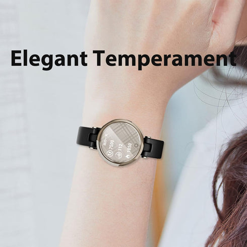 Miimall Replacement Watch Band for Garmin Lily Smartwatch, Adjustable Quick Release Stylish Wristband Accessories