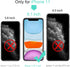 for iPhone 11 Waterproof Case, 6.1 Screen Protector Underwater Shockproof Full-Body Dustproof Rugged Case for Apple