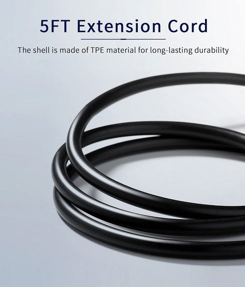 5ft Micro Charger Cable for Anker Soundcore Life Q20, Soundcore 2, Mini & Flare Mini Wireless Headphones & Speakers.