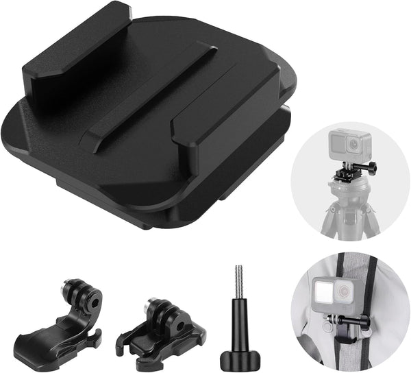 Neewer Backpack Strap Mount Adapter Kit for Peak Design Capture Clip, Quick Release Plate Compatible with Tripod