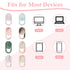 DOPENSPI 8PCS Webcam Cover Slide, Colorful&Marble Laptop Camera Cover Slide Computer Phone Camera Covers Privacy
