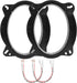 6" x 9" Speaker Spacer Covers with 2 Wiring Harness for Toyota 4