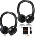 Infrared Headphones for Car DVD - Universal 2 Channel IR Headphones, On-Ear Wireless (2 Pack)