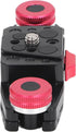 Acouto 1/4 Inch Quick Release Waist Belt Clip Mount with Anti Shake Design, V Plate for Mirrorless Camera Screw, Easy