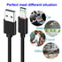 2Pcs 3FT Long Tip Micro USB Cable for Blackview BV4000 BV4900 BV5500 Pro/Plus BV5800 BV6000 Rugged Phones