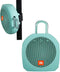 Hermitshell Silicone Carrying Case Replacement for JBL Clip 3 Portable Waterproof Wireless Bluetooth Speaker (Teal)