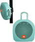 Hermitshell Silicone Carrying Case Replacement for JBL Clip 3 Portable Waterproof Wireless Bluetooth Speaker (Teal)