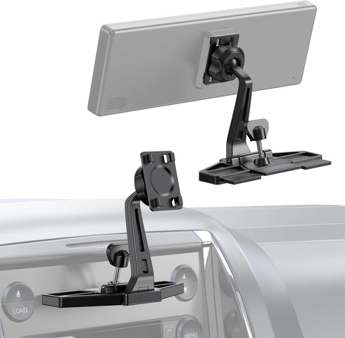 iGoevo Extended Arm CD Slot CarPlay Screen Mount Higher Viewing Position for Better