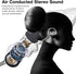 Purity Air Open Ear Headphones, True Air Conduction Wireless Bluetooth Earbuds with Dual Mic for iPhone/Android, Sports