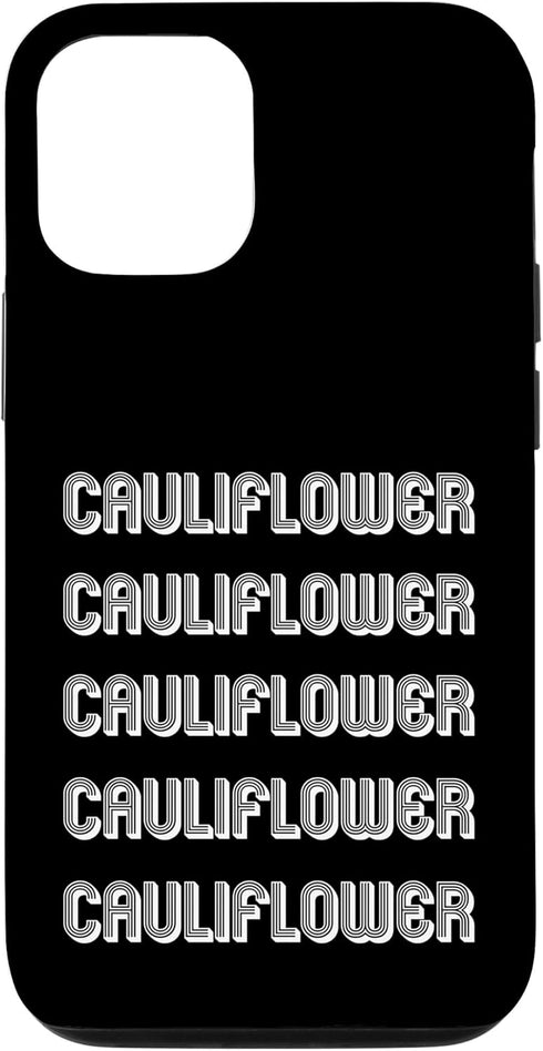 Eat Cauliflower Apparel Eat Cauliflower Case for iPhone 12/12 Pro