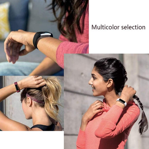 Bands for Fitbit Alta HR/Alta, 5 Pack Soft Silicone Sport Strap Wristbands for Women & Men, Small, Multi-Color