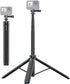 Leftwei 54 Inch 2 1 1/4 Extendable Selfie Stick Tripod, in Aluminum Alloy Stand, Universal Screw Mount with Adjustable