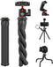 ULANZI Camera Tripod, Mini Flexible Stand with Hidden Phone Holder, 1/4'' Screw for Universal Cameras