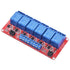 Relay Module with Optocoupler - High/Low Level Trigger for Arduino (5V Relay, 6 Channel)