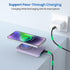 Magnetic Portable Charger Power Bank 5500mAh, Slim Wireless Charger with LCD Display for iPhone 15/14/13/12