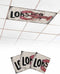 Velvessentia Fluorescent Light Covers for Ceiling Lights 3 Pack, Lobster Nautical Magnetic Classroom