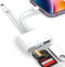 Denlane SD Card Reader for iPhone iPad Mac, Digital Camera Adapter to iPhone
