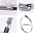 WiTi Universal Vertical Pole Mount for Security Camera, Stainless Steel Mounting Corner Bracket with 3 Loops, Suitable
