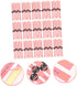 100pcs Self Adhesive Paper Sealing Stickers for Packaging, Pastry Seal Strip for Handmade Craft Art, Food Retail Sticker