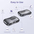 Aux Bluetooth Adapter for Car, Bluetooth 5.3 Transmitter Receiver, Portable 3.5mm Adapter for Home Stereo/TV/Headphones
