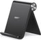 UGREEN Portable Cell Phone Stand for Desk, Adjustable Angle Holder, Compatible with iPhone 15 Pro Max, Mini, Black