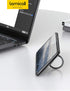 Lamicall Cell Phone Ring Holder Stand - 360° Rotation Polished Metal Grip, Phone Finger Kickstand for iPhone 16/15/14