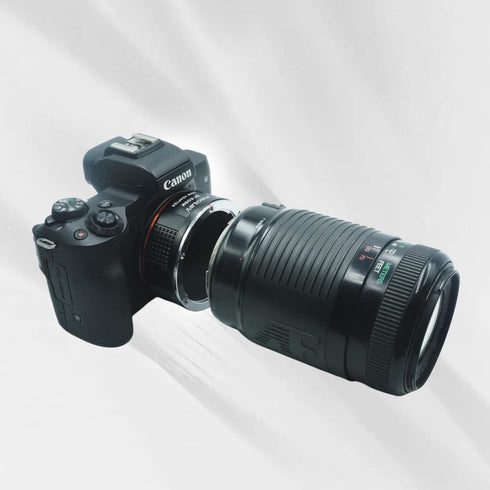 EF-EOS M Lens Adapter Manual Focus Converter Ring for Canon EF/EF-S Lens and Canon EOS-M (EF-M Mount) Camera M, M2, M3,