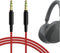Geekria Audio Cable for Sony ULT WEAR, WH-1000XM6/1000XM5/1000XM4, WH-XB920N INZONE H5 Headphones, 3.5mm Replacement