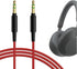Geekria Audio Cable for Sony ULT WEAR, WH-1000XM6/1000XM5/1000XM4, WH-XB920N INZONE H5 Headphones, 3.5mm Replacement