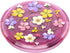 PopSockets Translucent Phone Grip with Expanding Kickstand, for Phone, Translucent PopGrip - Pink Ditsy Floral