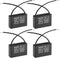 uxcell Ceiling Fan Capacitor CBB61, 1.2uF 450V AC, Pack of 4 for Water Pump Motor