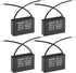 uxcell Ceiling Fan Capacitor CBB61, 1.2uF 450V AC, Pack of 4 for Water Pump Motor
