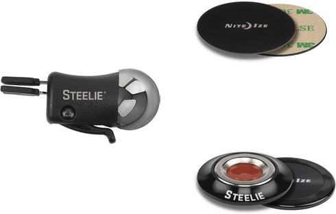 Nite Ize Steelie Vent Kit, Magnetic Cell Phone Holder for Car Vents, Phone Mount