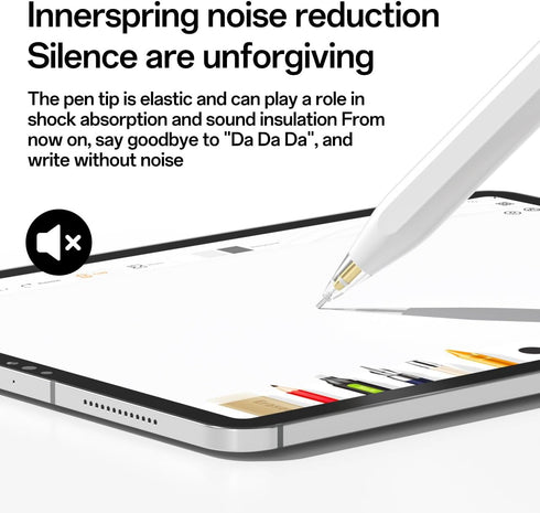 LOVE MEI 1st 2nd Sets,for Replacement Pencil Tips for Apple Pencil & Gen, USB-C & Pro, IPad Pro Pencil Apple Pencil