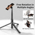 KOLOOBO 67'' 360 Automatic Phone Tripod, Auto-Open Selfie Stick for iPhone with Remote, Rotatable Extendable Phone